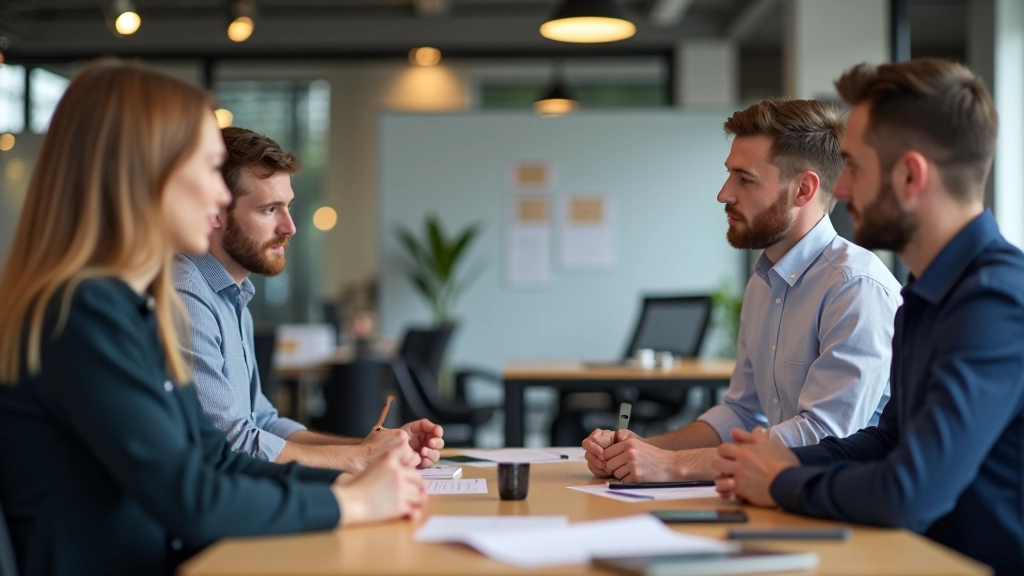 Startup pitch voorbereiding met team